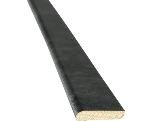 Houten lijst met afgeronde rand